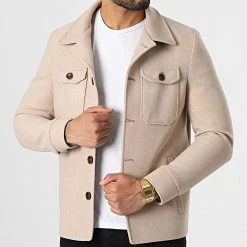 Meilleure affaire 🛒 Veste 11501 Beige de Classic Series 🧨