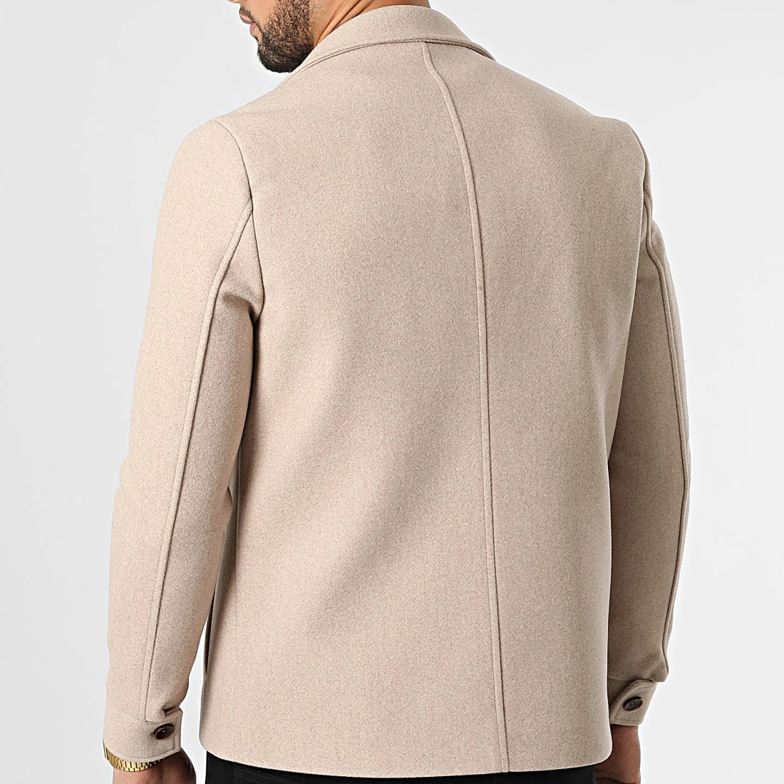Meilleure affaire 🛒 Veste 11501 Beige de Classic Series 🧨 6 Meilleure affaire 🛒 Veste 11501 Beige de Classic Series 🧨 – Image 4