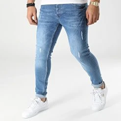 Meilleur prix đ€© Jean Skinny DHZ-3513 Bleu Denim de Classic Series âš