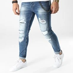 Meilleure vente đ„° Jean Skinny DHZ-3656 Bleu Denim de Classic Series đ