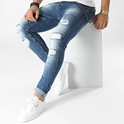 Meilleure vente 🥰 Jean Skinny DHZ-3656 Bleu Denim de Classic Series 🌟 -HautStyle Boutique classic series 294974 DHZ 3656 K MAVI 20211210T145731 03