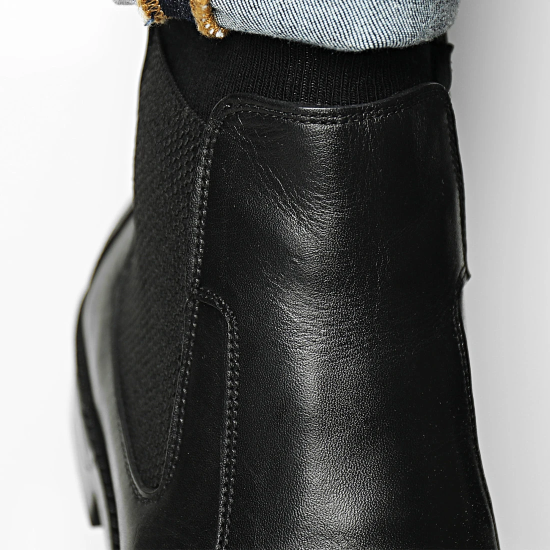 Tout neuf ⌛ Chelsea Boots Dep-134 Black de Classic Series ⌛ 5 Tout neuf ⌛ Chelsea Boots Dep-134 Black de Classic Series ⌛ – Image 3