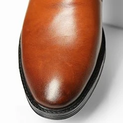 De gros 👍 Chelsea Boots Dep-134 Marron de Classic Series ❤️ -HautStyle Boutique classic series 295144 DEP 134 TABAC 03 20211214T160740 03