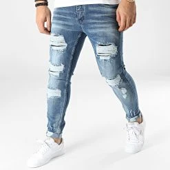 Meilleur prix â Jean Skinny 3658 Bleu Denim de Classic Series đ