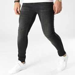 Acheter ⌛ Jean Skinny 7725 Noir de Classic Series 🔥