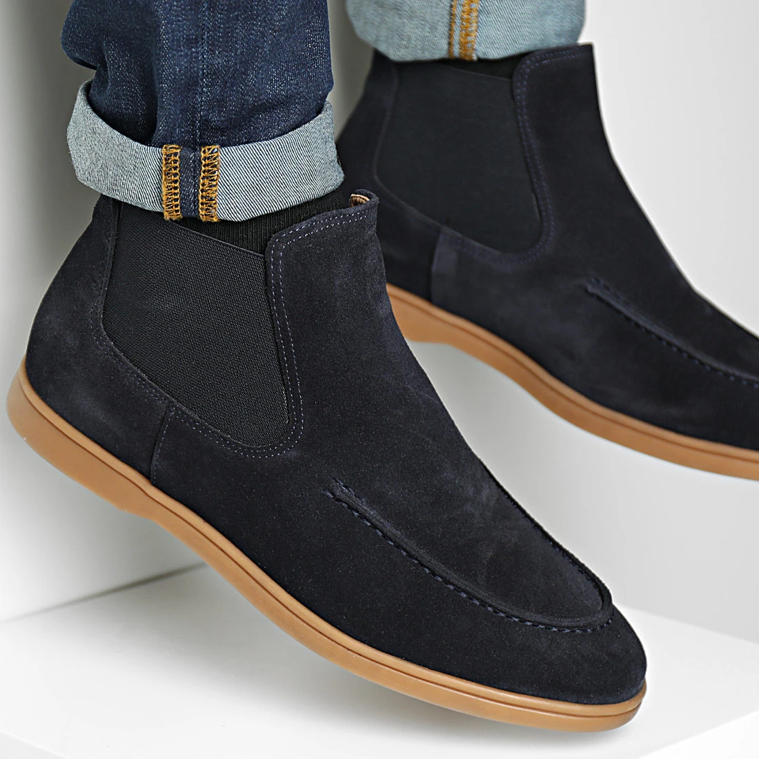 Offres 👍 Chelsea Boots 811 Bleu Marine de Classic Series 🛒 3 Offres 👍 Chelsea Boots 811 Bleu Marine de Classic Series 🛒