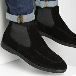 Budget 🥰 Chelsea Boots 811 Noir de Classic Series 🔥