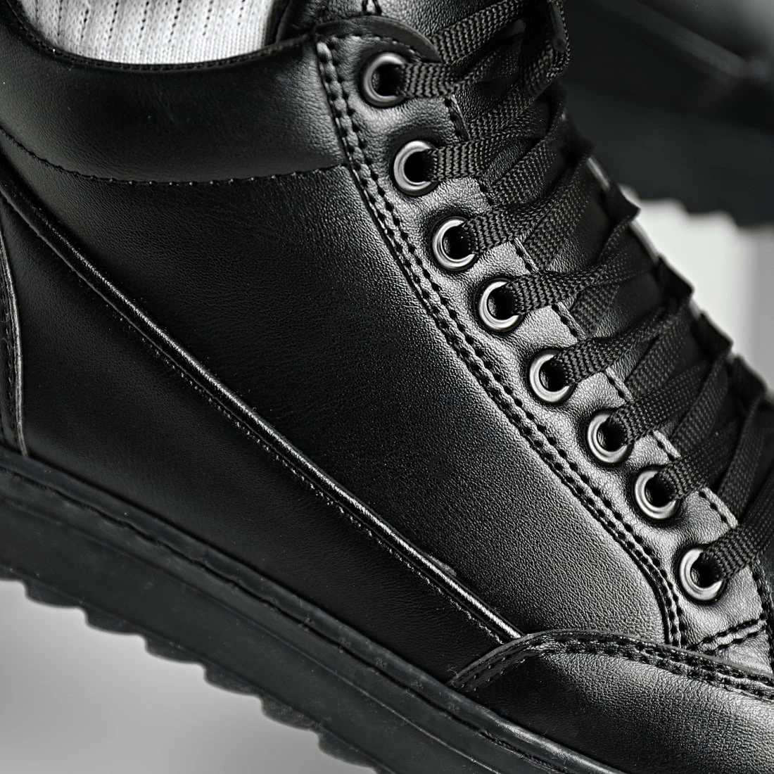 Acheter ❤️ Baskets SHRT 101B All Black de Classic Series 🤩 4 Acheter ❤️ Baskets SHRT 101B All Black de Classic Series 🤩 – Image 2