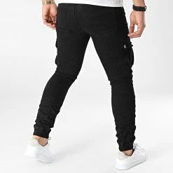 Remise ⌛ Jogger Pant E6979 Noir de Classic Series 🎉 -HautStyle Boutique classic series 299794 E6979 N BLACK 20220126T143135 04