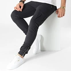 Promo ⌛ Jogger Pant HX-7808 Bleu Marine de Classic Series 🤩 -HautStyle Boutique classic series 299798 HX 7808 BLUE 20220126T143250 03