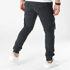 Sortie ⌛ Jogger Pant JW-5342 Bleu Marine de Classic Series ⌛ -HautStyle Boutique classic series 299801 JW 5342 4 20220126T143303 04