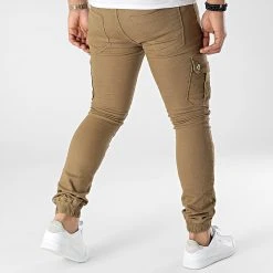 Meilleure affaire ❤️ Jogger Pant E6979 Beige Foncé de Classic Series 🥰 -HautStyle Boutique classic series 299863 E6979 F CAMEL 20220131T141617 04