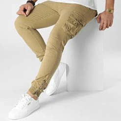 Meilleure vente ❤️ Jogger Pant JW-5343 Beige de Classic Series ⭐ -HautStyle Boutique classic series 299873 JW 5343 3 20220131T141557 03