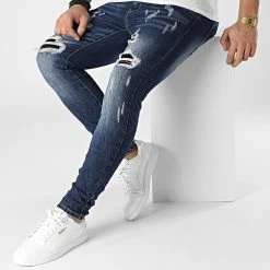 Offres 🛒 Jean Skinny BC1003 Bleu Denim de Classic Series 👍 -HautStyle Boutique classic series 299880 BC1003 BLUE 20220131T140541 03