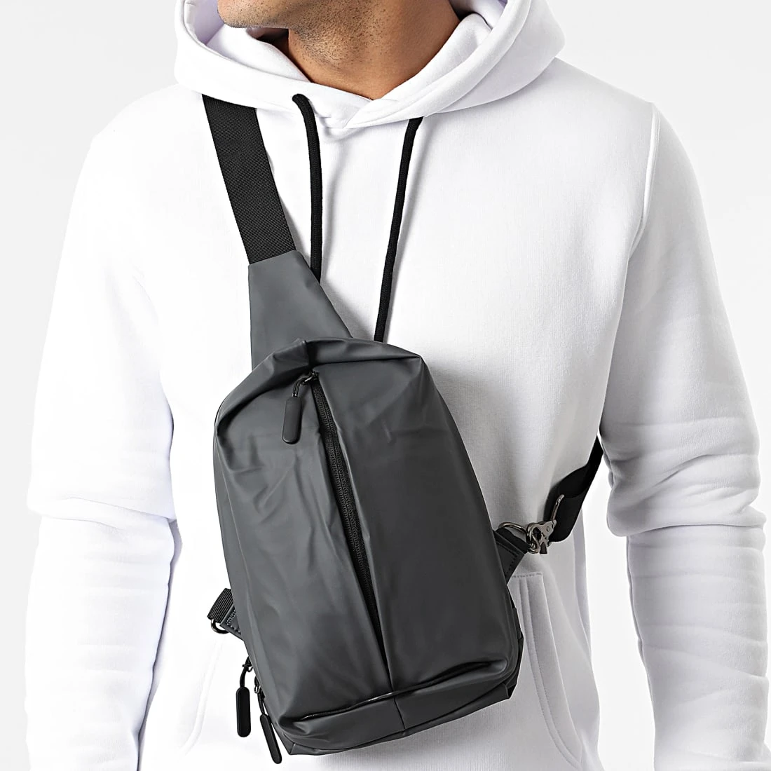 Coupon ✨ Sac Poitrine KS272 Gris de Classic Series ✨ 3 Coupon ✨ Sac Poitrine KS272 Gris de Classic Series ✨