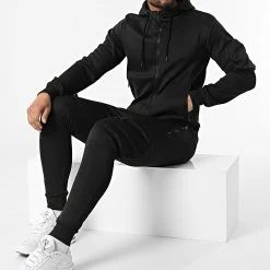 Promo 🥰 Ensemble Jogging FF-570 Noir de Classic Series 🎁