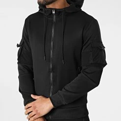 De gros ⭐ Ensemble Jogging T-866 Noir de Classic Series ⌛ -HautStyle Boutique classic series 299953 T 866 BLACK 20220127T155037 03