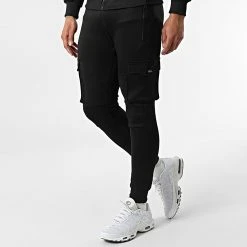 De gros ⭐ Ensemble Jogging T-866 Noir de Classic Series ⌛ -HautStyle Boutique classic series 299953 T 866 BLACK 20220127T155038 04