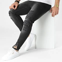 Meilleure affaire ⭐ Jean Skinny DHZ-3636 Noir de Classic Series 👍 -HautStyle Boutique classic series 300749 DHZ 3636 1 SIYAH 20220202T155732 03