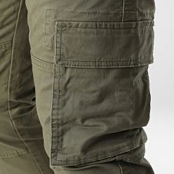 Meilleure affaire 👍 Pantalon Cargo DP9090 Vert Kaki de Classic Series 👏 -HautStyle Boutique classic series 300864 DP9090 016 20220301T143157 02