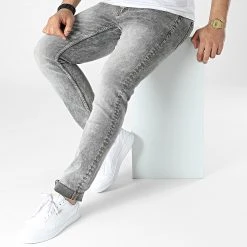 Offres 🛒 Jean Slim DP1000_173 Gris de Classic Series 🎉 -HautStyle Boutique classic series 300920 DP1000 97 20220318T160038 03
