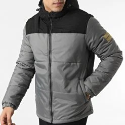 Meilleure vente 🔥 Doudoune Capuche AW21-COLL-2-025 Gris de Classic Series 🎉 -HautStyle Boutique classic series 301695 AW21 COLL 2 025 176 20220207T160031 03