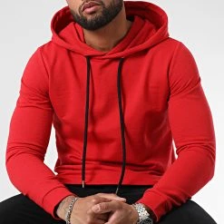 Budget ⌛ Sweat Capuche Oversize 2354 Rouge de Classic Series 😉 -HautStyle Boutique classic series 301826 SHALVGE 2354 20220419T145315 01