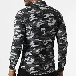 Meilleure vente 🔥 Surchemise DC-3230 Gris Anthracite Camouflage de Classic Series 😀 -HautStyle Boutique classic series 302323 DC 3229 20220217T152945 04