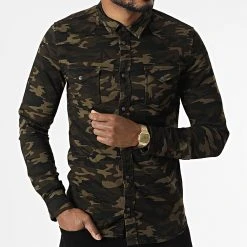 Acheter 🔔 Surchemise DC-3230 Vert Kaki Camouflage de Classic Series ❤️ -HautStyle Boutique classic series 302352 DC 3230 20220217T152931 03