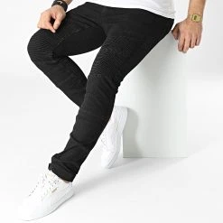 Le moins cher 🌟 Jean Slim D-3213 Noir de Classic Series ✔️ 8 Le moins cher 🌟 Jean Slim D-3213 Noir de Classic Series ✔️ -HautStyle Boutique classic series 302362 D 3213 20220301T145914 03