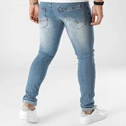 Offres 🔔 Jean Slim D-3216 Bleu Wash de Classic Series 💯 -HautStyle Boutique classic series 302369 D 3216 20220208T160117 04