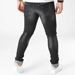 Offres 🛒 Jean Slim 010 Noir de Classic Series 🎉 -HautStyle Boutique classic series 302407 010 20220301T150226 04