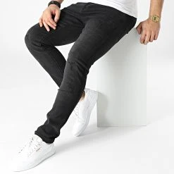 Budget 😍 Jean Slim D-3228 Noir de Classic Series 😉 -HautStyle Boutique classic series 302409 D 3228 20220301T150242 03