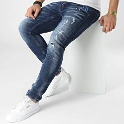 Tout neuf 🤩 Jean Slim 011 Bleu Denim de Classic Series 😍 -HautStyle Boutique classic series 302416 011 20220208T160323 03