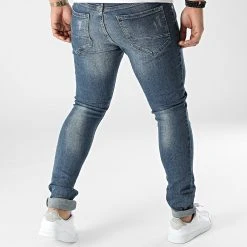 Meilleur prix 🎁 Jean Slim 60-17A Bleu Wash de Classic Series 🔔 -HautStyle Boutique classic series 302417 2021 60 17A 20220208T160612 04