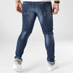 Grosses soldes ⭐ Jean Slim 003 Bleu Denim de Classic Series 🔔 -HautStyle Boutique classic series 302422 003 20220208T161817 04