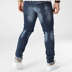 Acheter 👍 Jean Slim 008 Bleu Denim de Classic Series ⭐ -HautStyle Boutique classic series 302423 008 20220208T160300 04