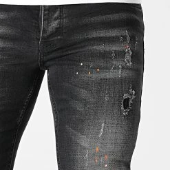 Meilleure vente ⌛ Jean Slim 004 Noir de Classic Series 🌟 -HautStyle Boutique classic series 302424 004 20220301T150340 02