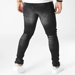 Meilleure vente ⌛ Jean Slim 004 Noir de Classic Series 🌟 -HautStyle Boutique classic series 302424 004 20220301T150343 04