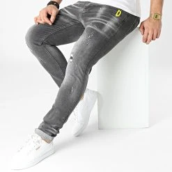 Les meilleures critiques de ❤️ Jean Slim 013 Gris de Classic Series ⭐ -HautStyle Boutique classic series 302446 013 20220301T150418 03