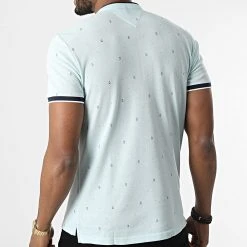 Nouveau 👍 Polo A Manches Courtes 2206 Bleu Clair de Classic Series 🎉 -HautStyle Boutique classic series 304039 P2206 GREEN 20220217T154934 04