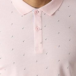 Remise ⭐ Polo A Manches Courtes 2212 Rose de Classic Series 🤩 -HautStyle Boutique classic series 304066 P2212 PINK 20220216T162500 02