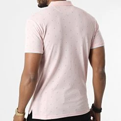 Remise ⭐ Polo A Manches Courtes 2212 Rose de Classic Series 🤩 -HautStyle Boutique classic series 304066 P2212 PINK 20220216T162503 04