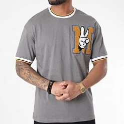 Nouveau 🔔 Tee Shirt G22-597 Gris Anthracite de Classic Series 😉 -HautStyle Boutique classic series 304601 G22 597 GRI 20220222T161500 03