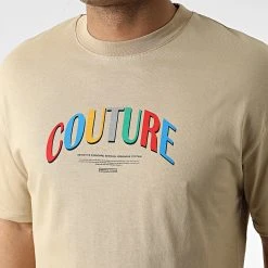 Vente flash ⌛ Tee 🧨 Shirt G22-565 Beige de Classic Series 🎁 -HautStyle Boutique classic series 304649 G22 565 BEJ 20220223T140615 02