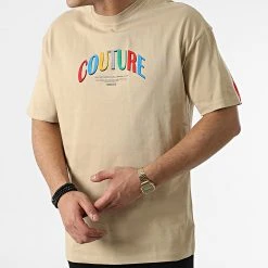 Vente flash ⌛ Tee 🧨 Shirt G22-565 Beige de Classic Series 🎁 -HautStyle Boutique classic series 304649 G22 565 BEJ 20220223T140617 03