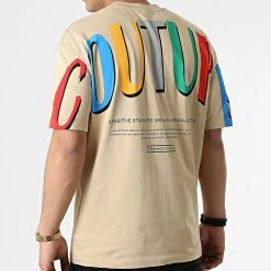 Vente flash ⌛ Tee 🧨 Shirt G22-565 Beige de Classic Series 🎁 -HautStyle Boutique classic series 304649 G22 565 BEJ 20220223T140619 04