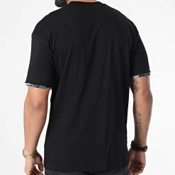 Grosses soldes 🎁 Tee 😉 Shirt Poche G22-630 Noir Gris de Classic Series ⌛ -HautStyle Boutique classic series 304658 G22 630 SIYAH GRI 20220222T160652 04