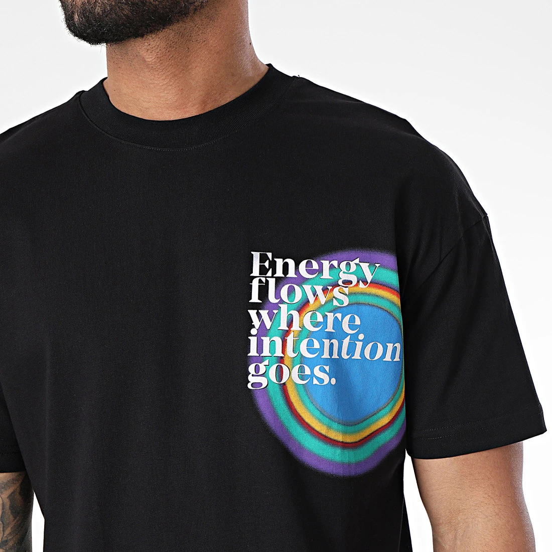 Offres ✨ Tee 💯 Shirt G22-563 Noir de Classic Series 🌟 4 Offres ✨ Tee 💯 Shirt G22-563 Noir de Classic Series 🌟 – Image 2