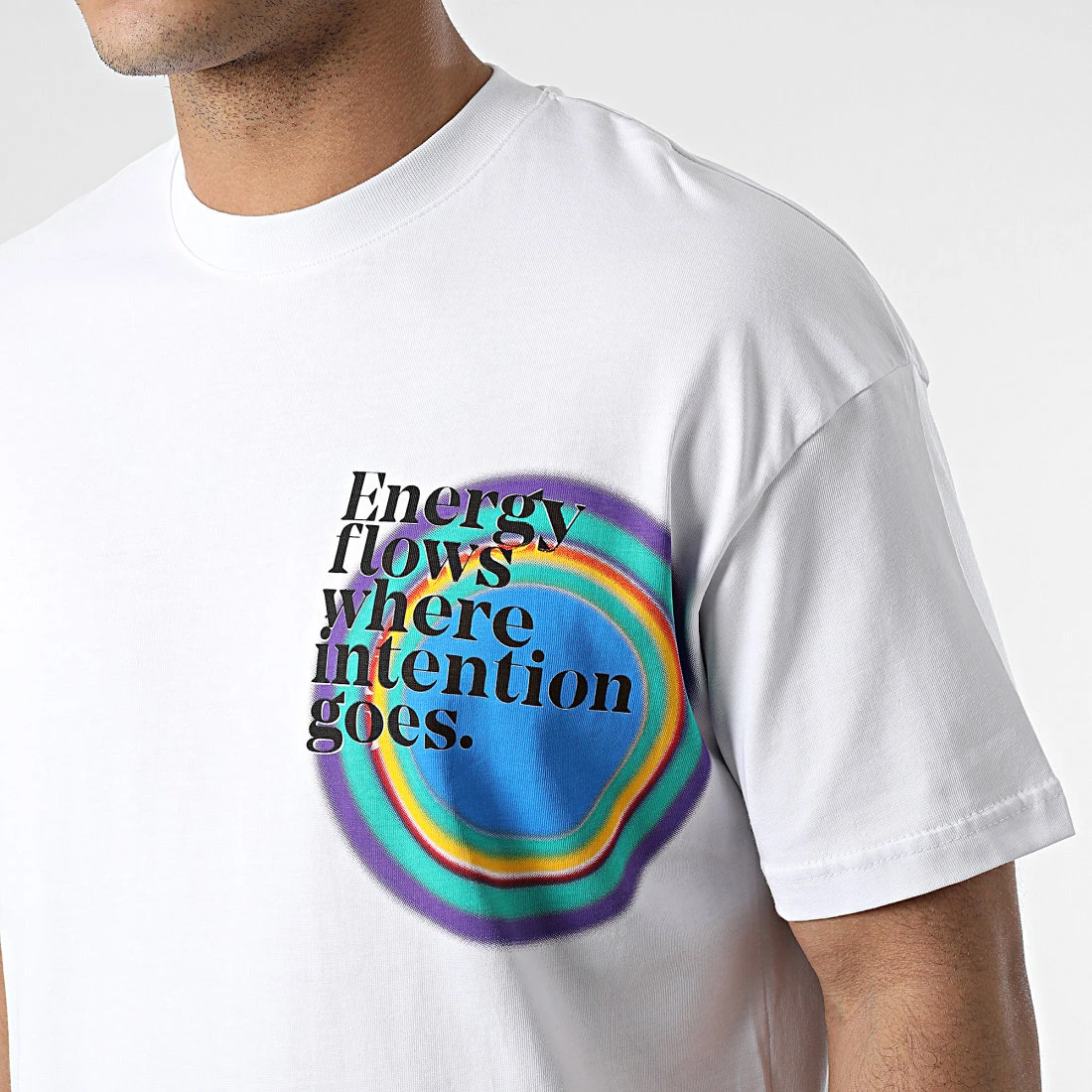 Le moins cher ✨ Tee 😀 Shirt G22-563 Blanc de Classic Series 💯 4 Le moins cher ✨ Tee 😀 Shirt G22-563 Blanc de Classic Series 💯 – Image 2